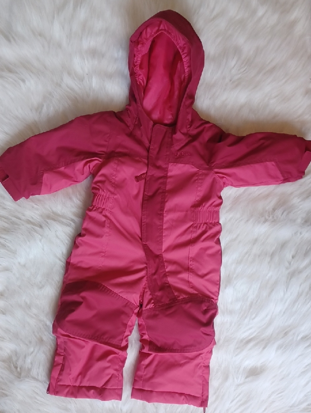 L.L Bean Snowsuit 6-12 months. Pink.